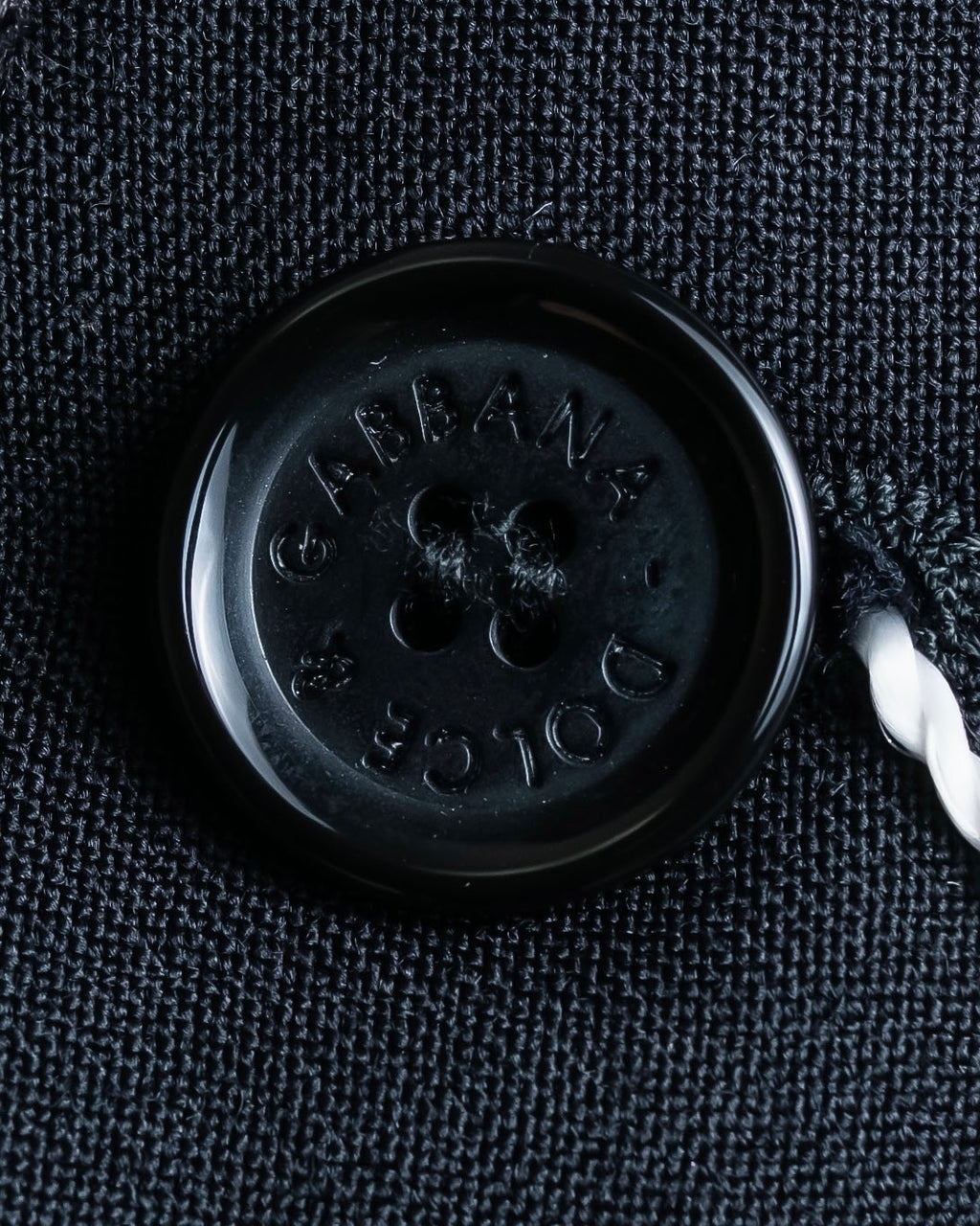 "DOLCE &amp; GABBANA" Waist shape wool soutien collar jacket