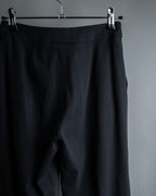 "Christian Dior Boutique Paris" Beautiful waistline wide silhouette Slacks