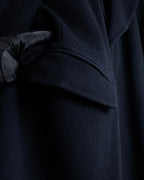 -SPECIAL- "BURBERRYS" 1980-1990's 
Classically tailored oversized 100% cashmere chester coat