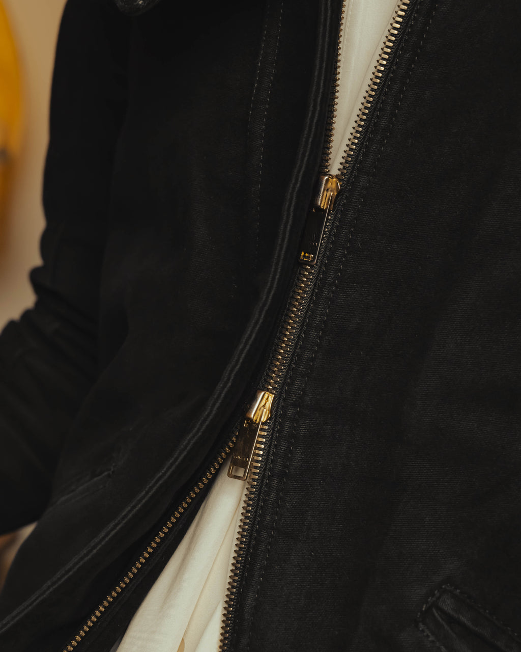 “GUCCI” Late 00’s military detail cotton long jacket