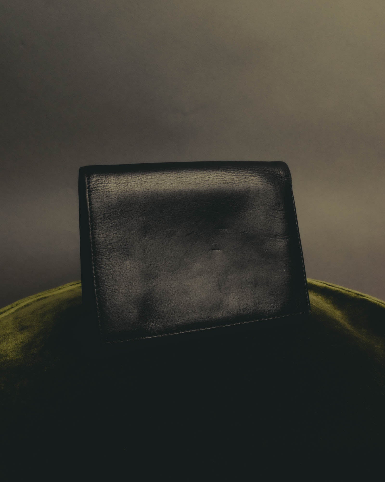 "Christian Dior" 80's-90's Black and red bifold wallet