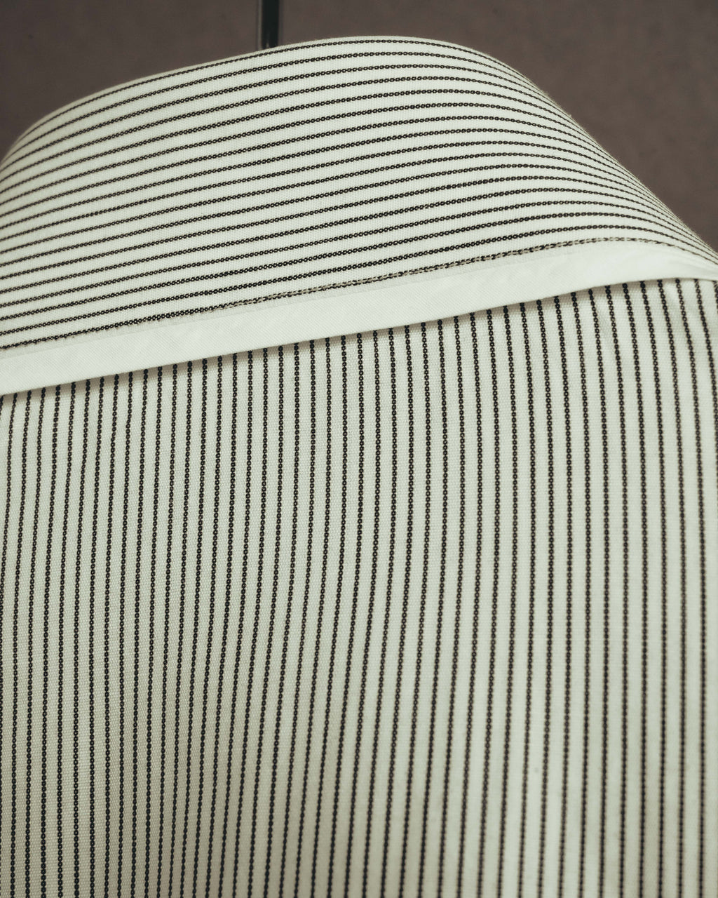 -SPECIAL- "Dior" 00's-10's Fine pinstripe concealed placket dress shirt