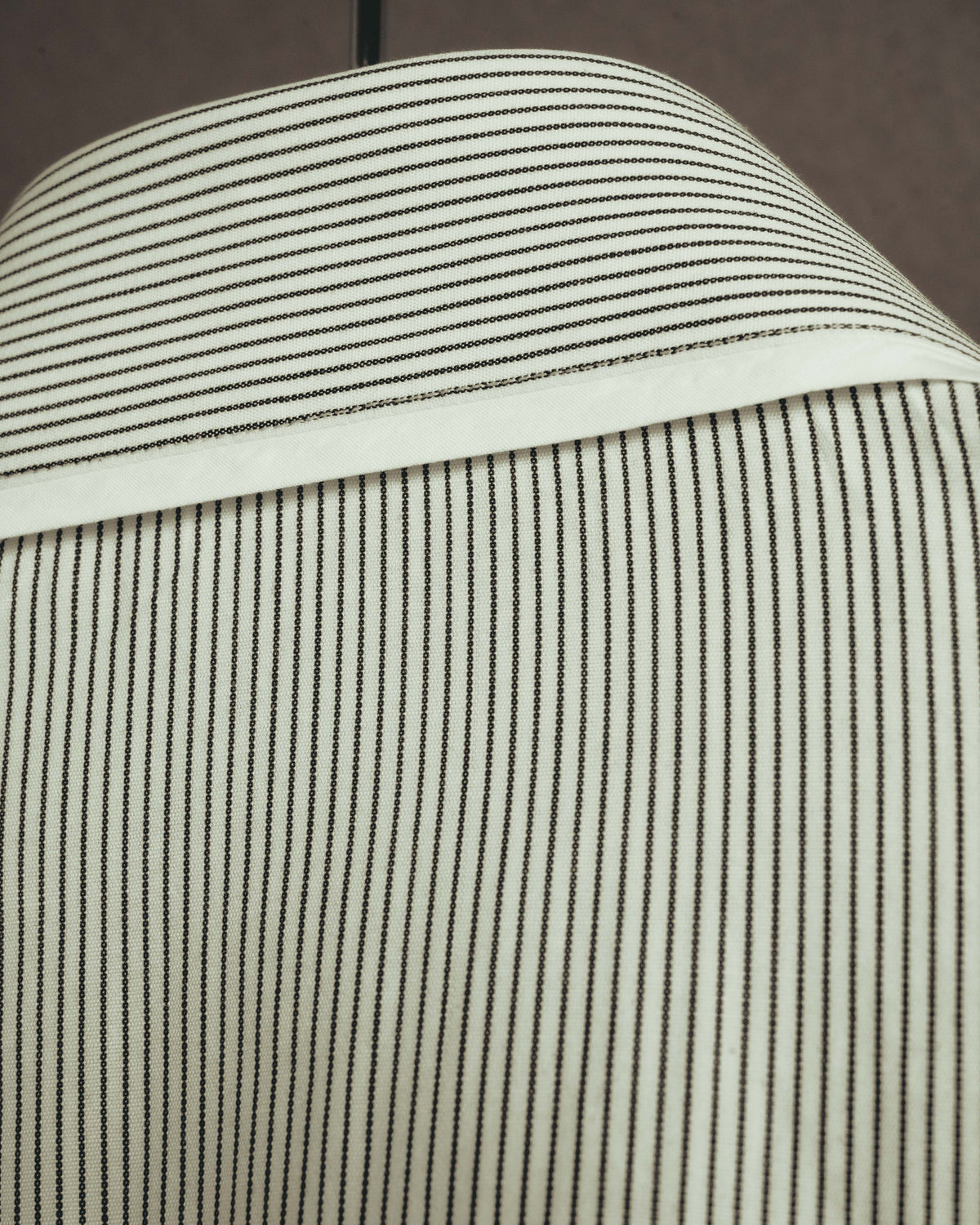 -SPECIAL- "Dior" 00's-10's Fine pinstripe concealed placket dress shirt