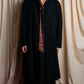 "Y's" Beautiful draping oversized long length soutien collar coat