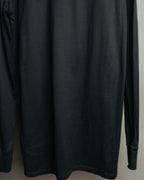 "Dior" 00's Vintage minimalist full-zip jersey hooded sweatshirt