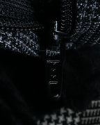 "YOHJI YAMAMOTO +NOIR" Large polka dot pattern flared skirt