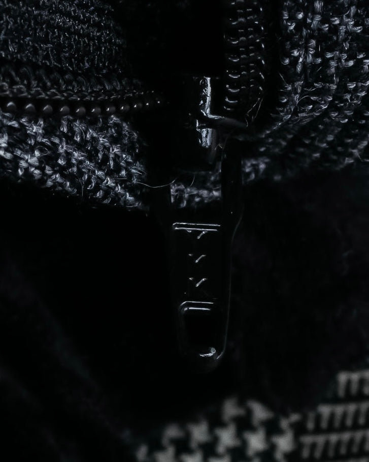 "YOHJI YAMAMOTO +NOIR" Large polka dot pattern flared skirt