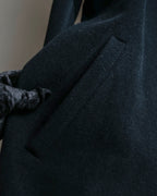 "CALVIN KLEIN" Oversized 5 button soutien collar coat