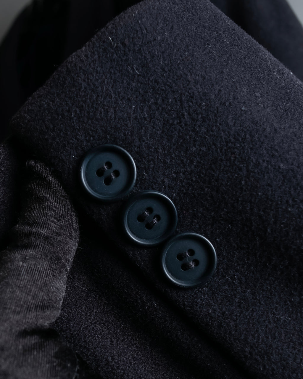 "EMPORIO ARMANI" Single-breasted oversized chester coat