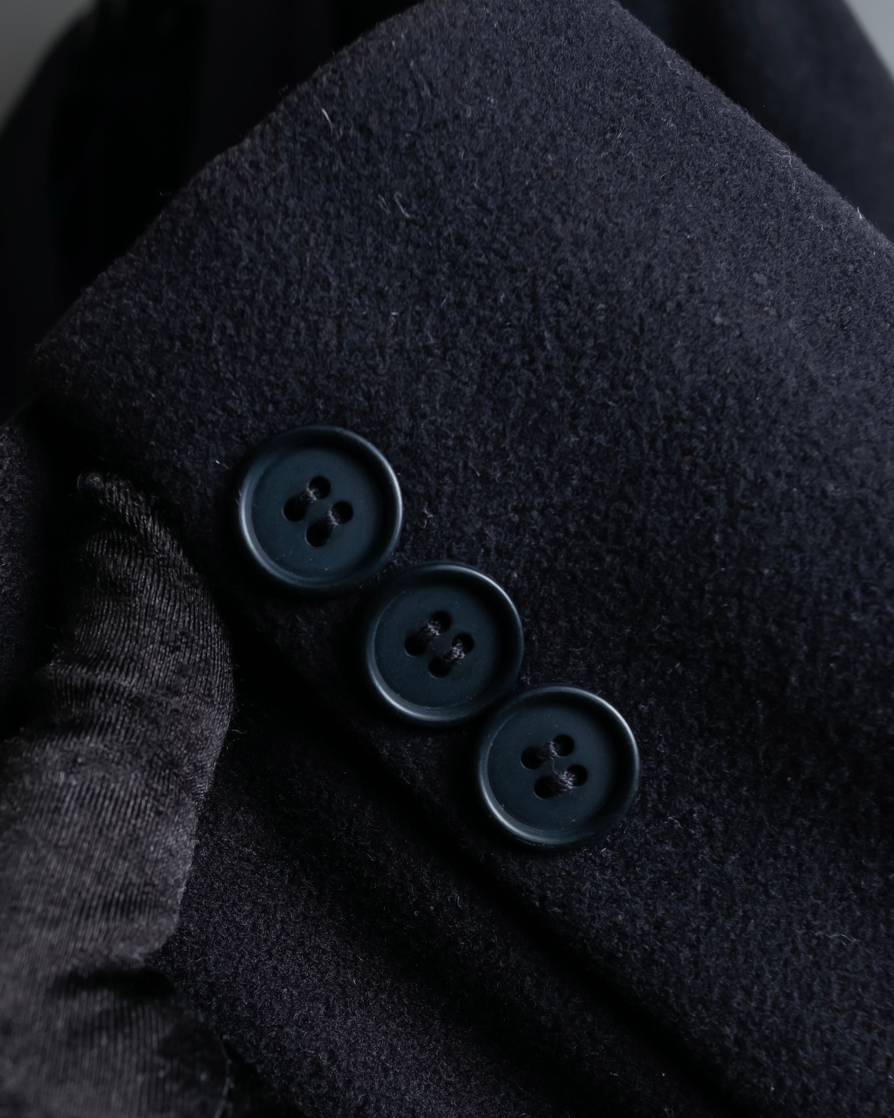 "EMPORIO ARMANI" Single-breasted oversized chester coat