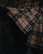 "LARDINI" Checked three-button soft-shoulder tailored jacket