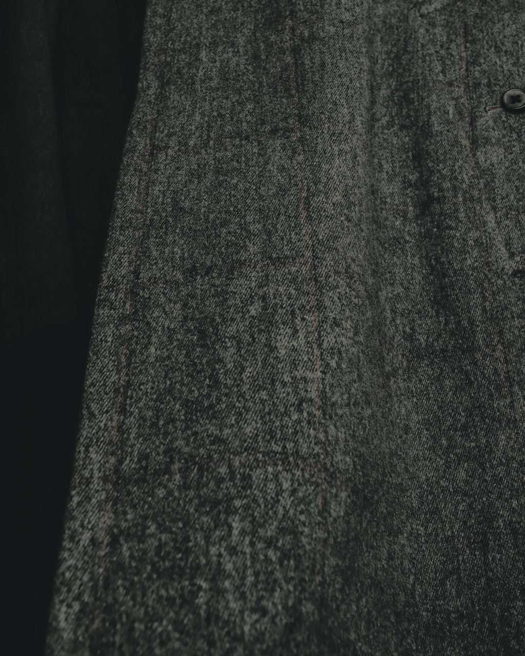 “Burberrys” 80’s Bedford wool balmacaan coat