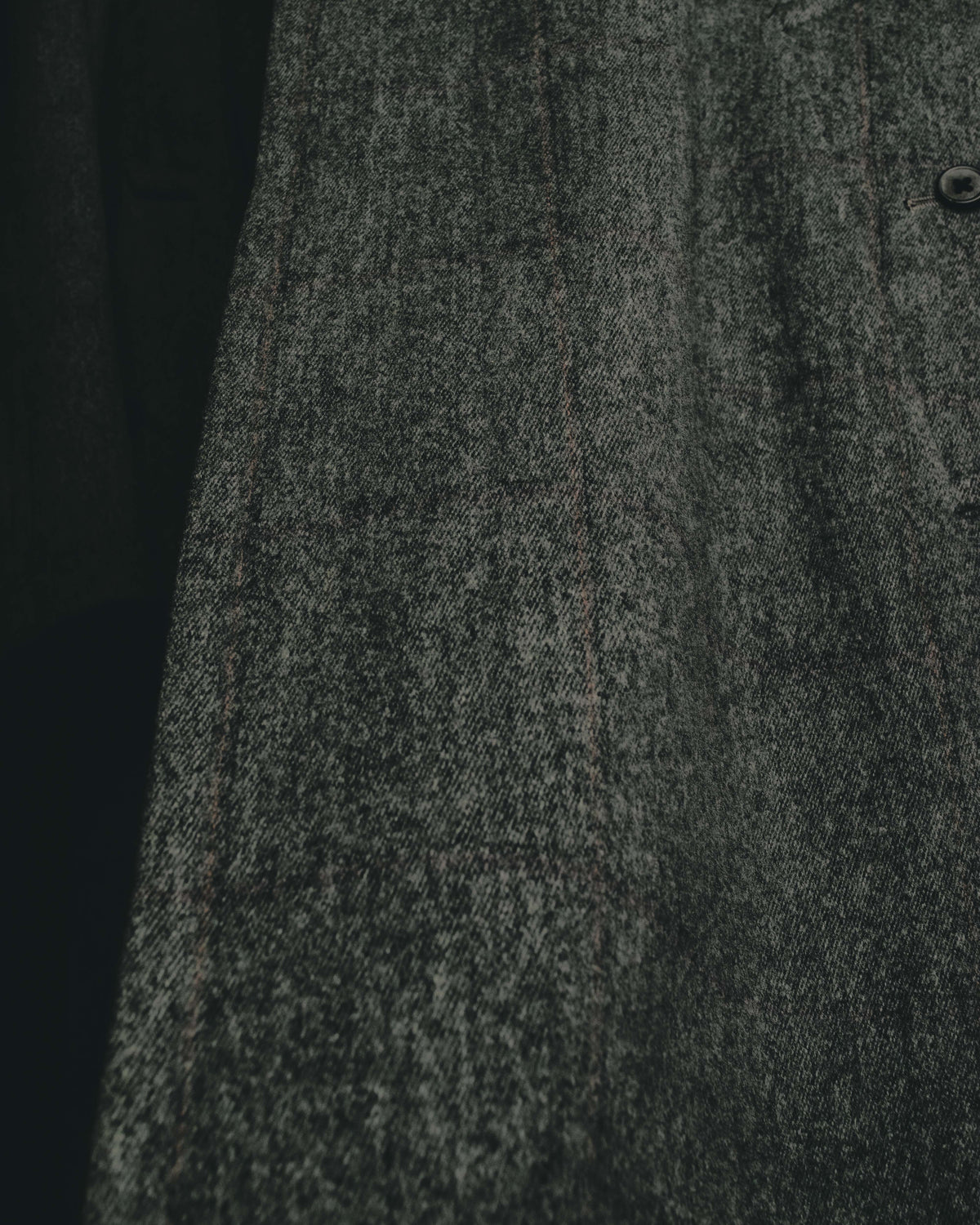 “Burberrys” 80’s Bedford wool balmacaan coat