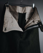 "Yves Saint Laurent diffusion hommes" 80’s-90’s structured glitter pinstripe wool suit set-up