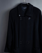 -SPECIAL- "YVES SAINT LAURENT"
80's-90's Raglan sleeves 100% angora stand collar coat