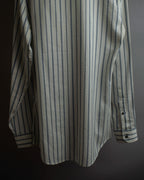 "GUCCI" Diamond jacquard striped shirt