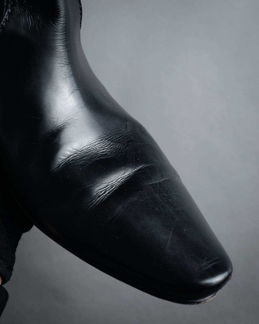 “BOTTEGA VENETA” 2008-2014 Minimal knee-high leather boots