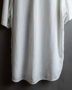 "HUGO BOSS" Linen oversized half sleeve button down shirt