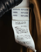 -SPECIAL- “HERMÈS” 90’s-00’s Margiela era draped wool trench coat