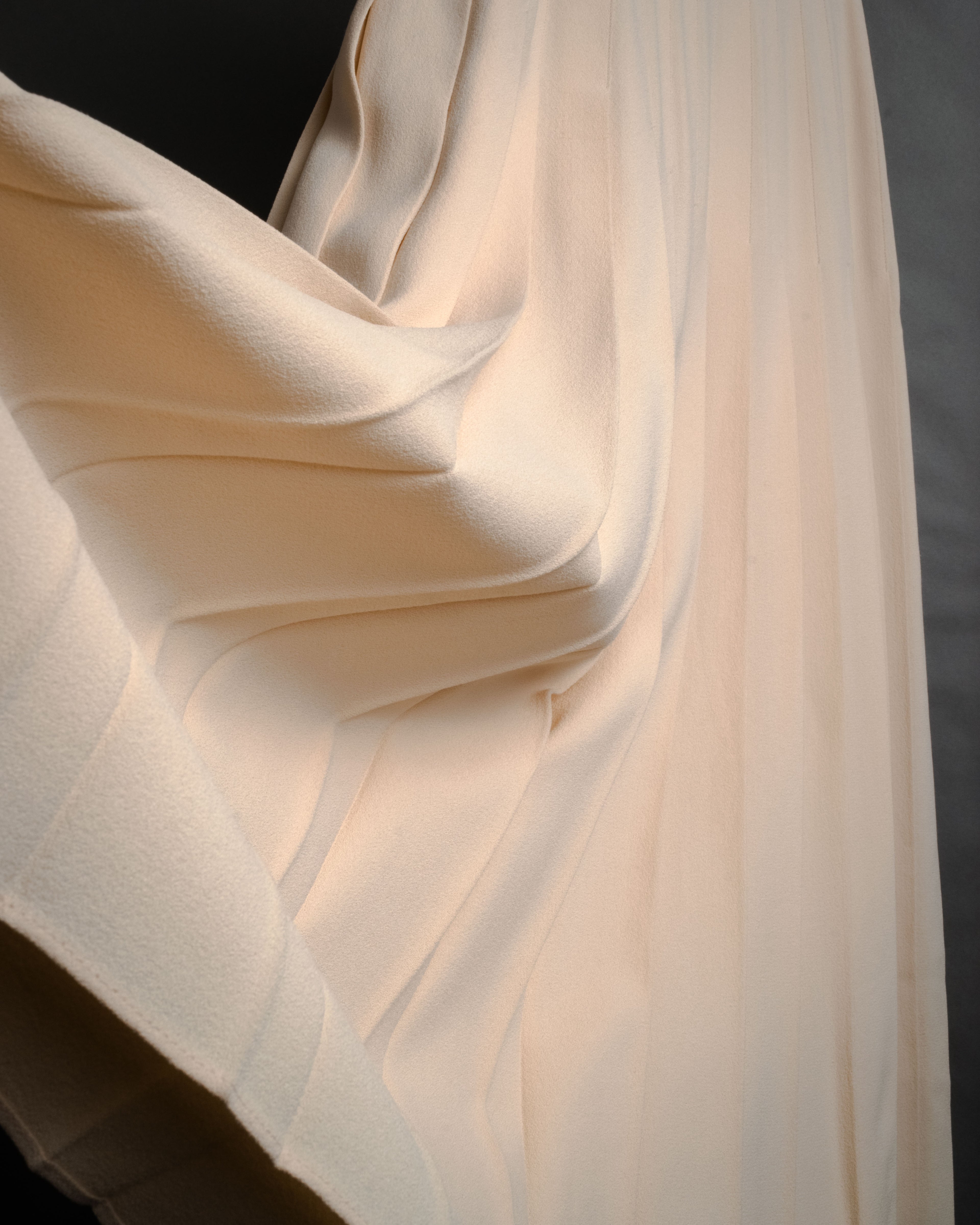 “CELINE” 2019-2023 Minimal pleated skirt