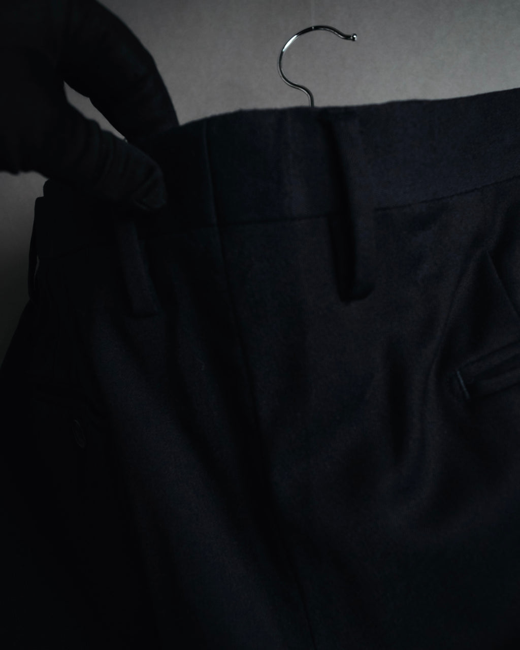 "GUCCI" 90’s-00’s Cashmere blend minimalist three button suit set