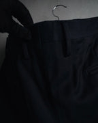 "GUCCI" 90’s-00’s Cashmere blend minimalist three button suit set