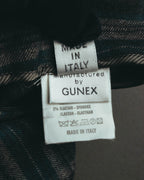 "BRUNELLO CUCINELLI" Late 90's-early 10's Soft wool plaid draped skirt