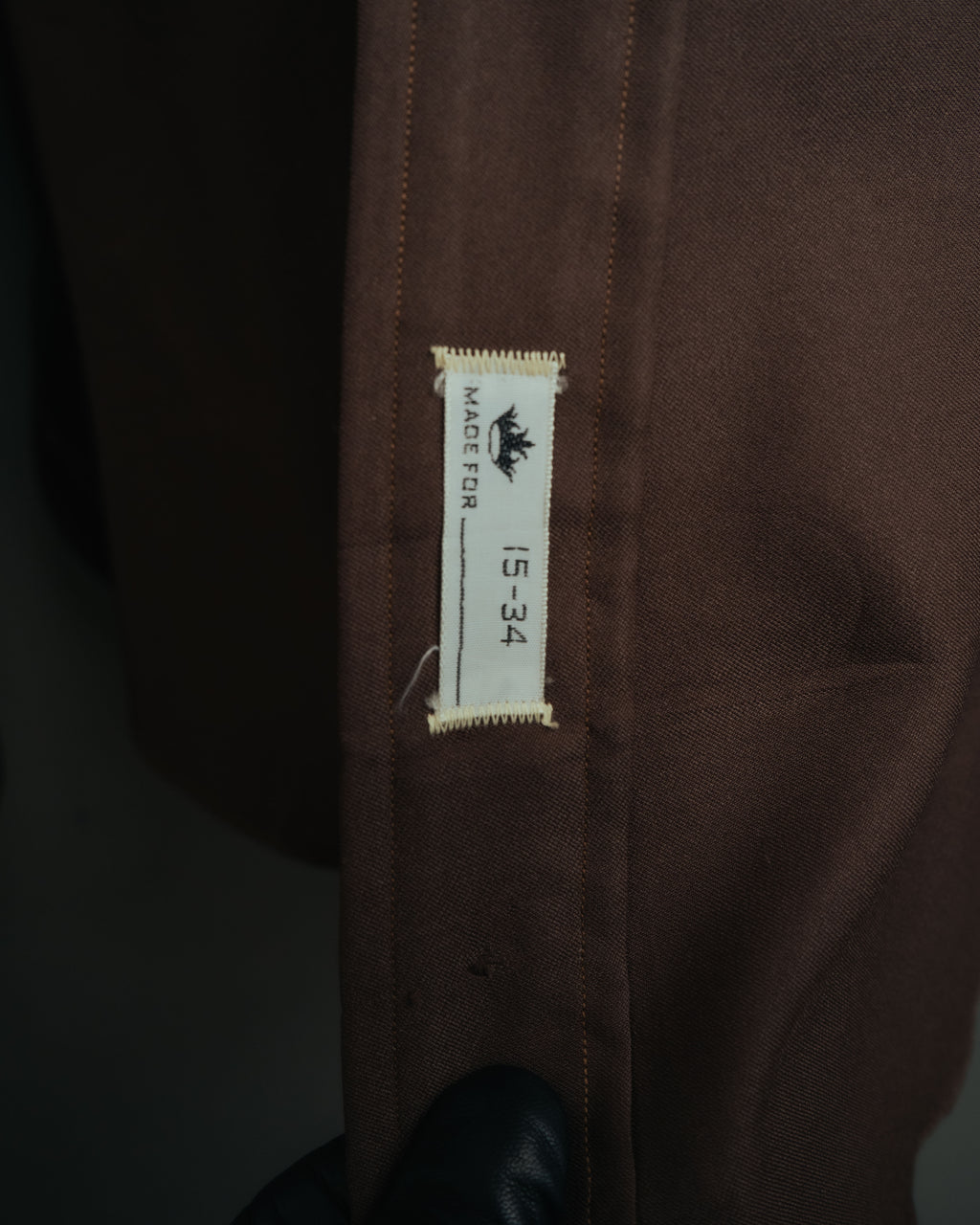-MOOD Vintage Collections-
70’s-80’s Long point collar dress shirt