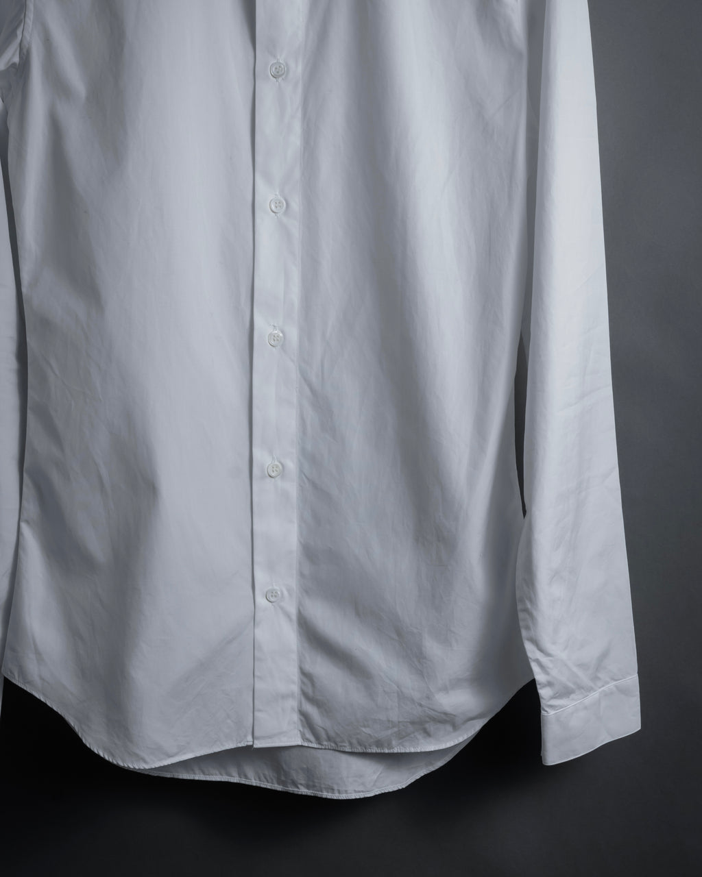 "DIOR HOMME" 00's Edith Slimane design sophisticated white shirt