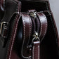 "HAMANO TOKYO" Trapezoidal shape iconic hardware leather one handle bag