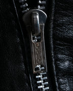 "HYSTERIC GLAMOUR" Lamb leather double riders jacket