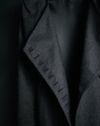 “Miss Dior” 90’s asymmetrical multi button wool dress