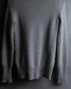 "GUCCI" Cashmere brand double zipper blouson