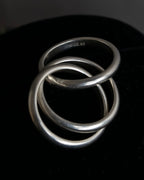 "Tiffany&Co" Trinity design silver ring