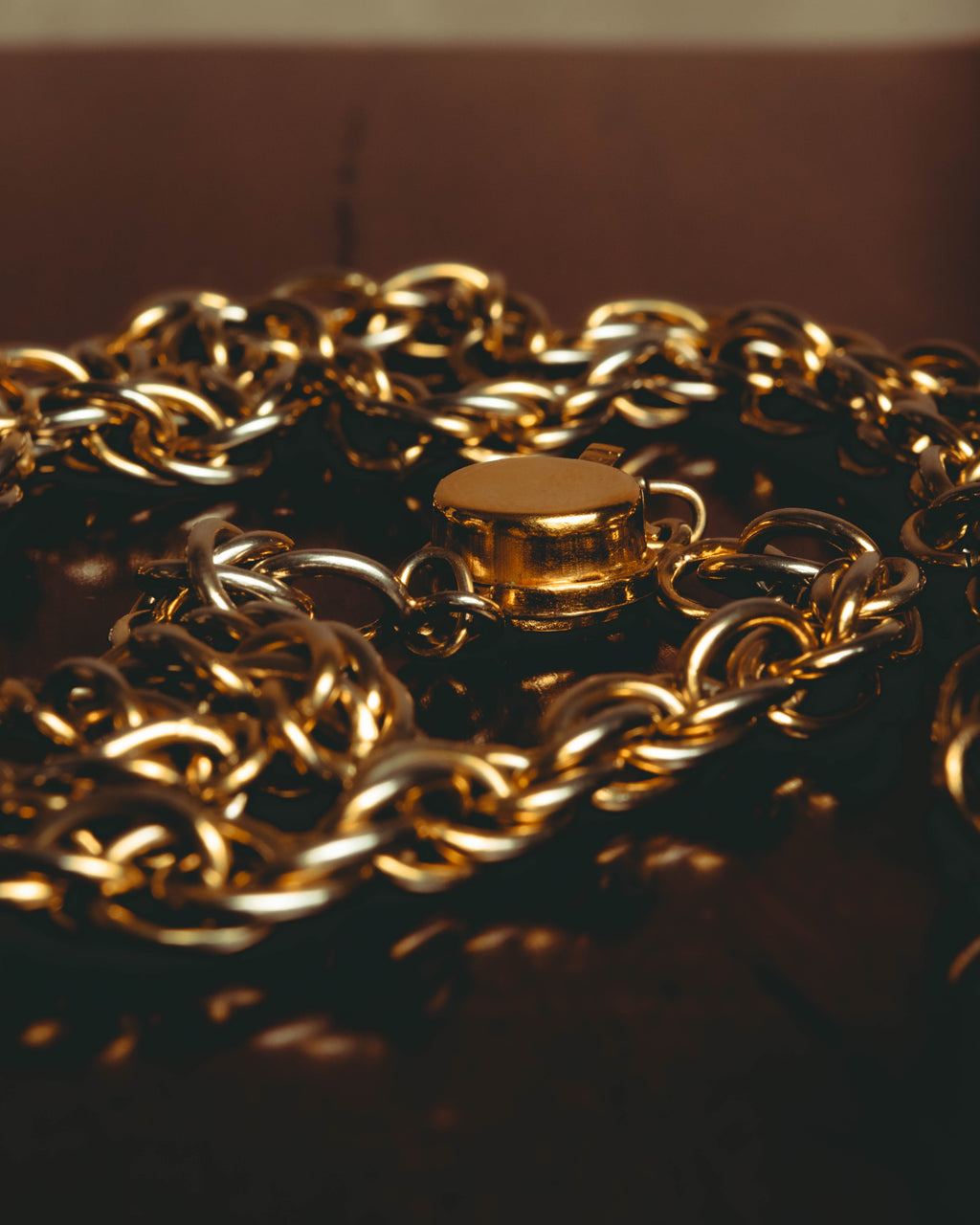 –SPECIAL– "CHANEL" 80's Gripoix Byzantine cross pendant necklace