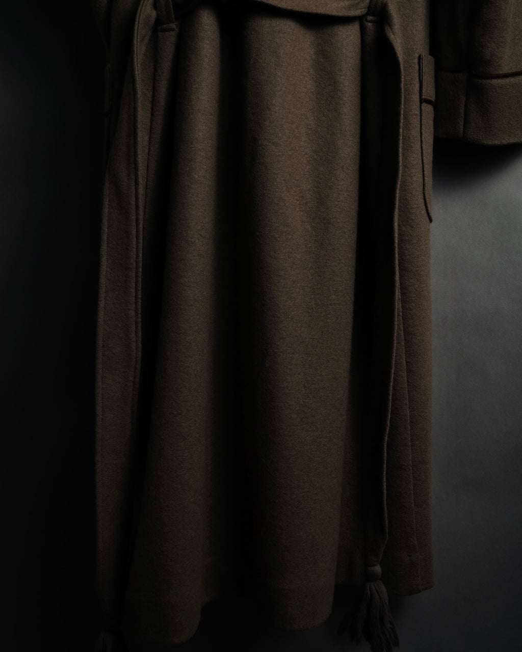 "CELINE" 70’s-80’s Archive sulky embroidered gown coat