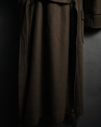 "CELINE" 70’s-80’s Archive sulky embroidered gown coat