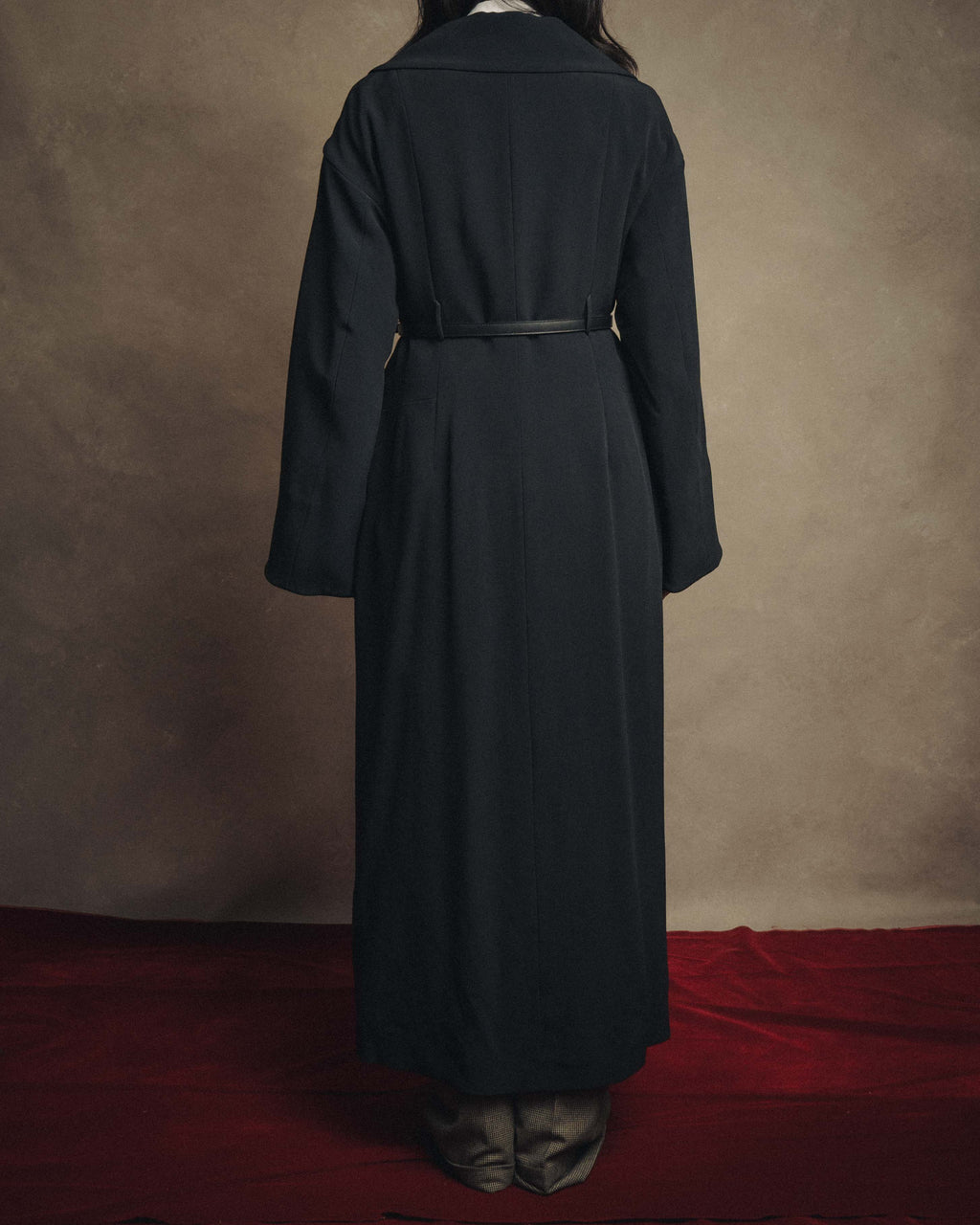 -SPECIAL- “HARUNOBU MURATA” 2024 SS Sculptural belted dress coat