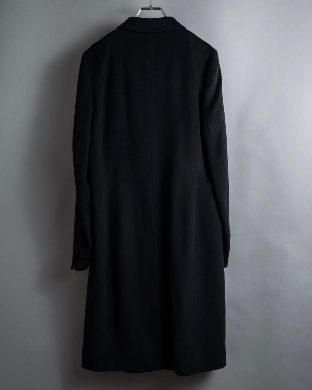 "FENDI" 00's-10's Karl Lagerfeld design shaped long coat