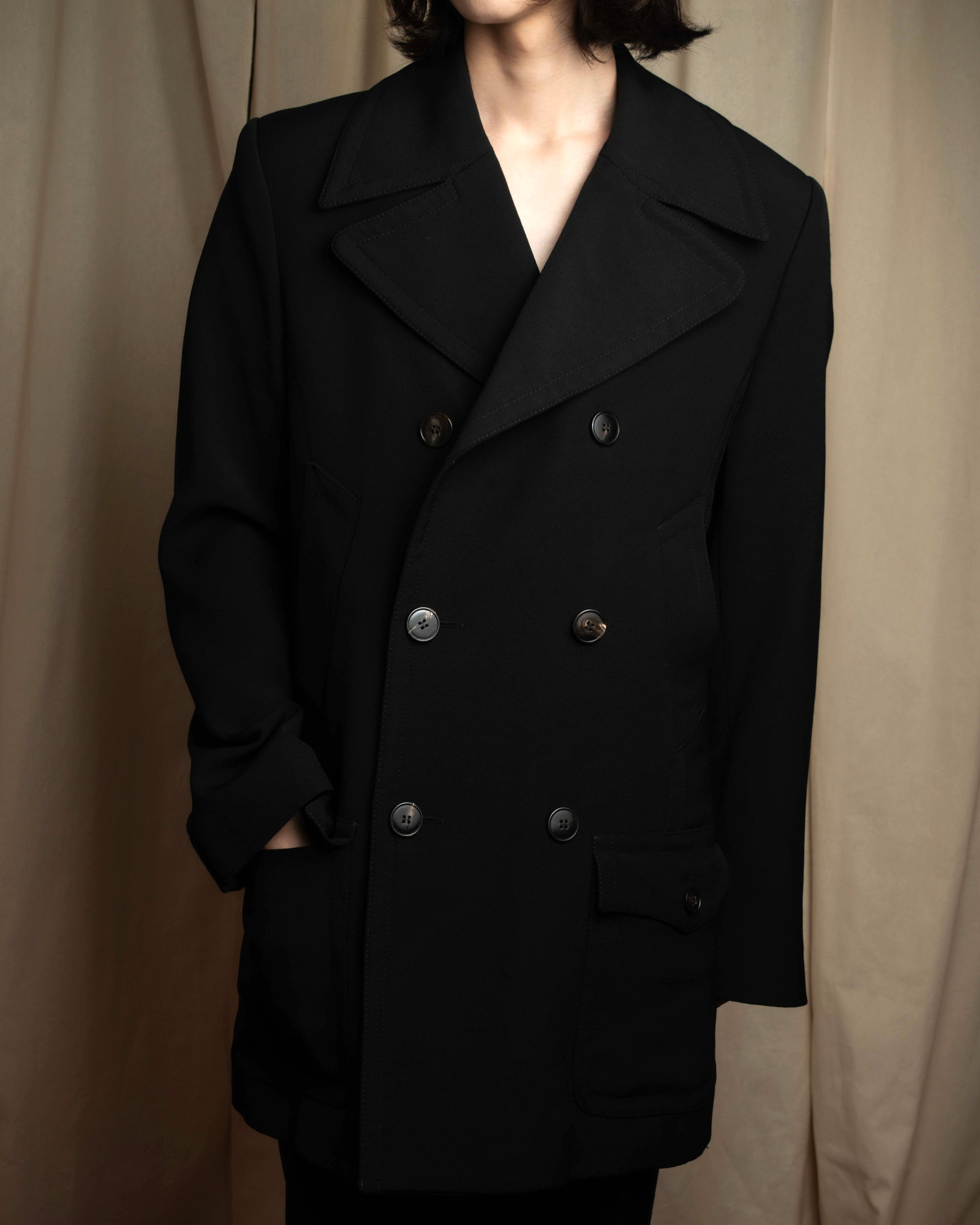 "Dolce & Gabbana" Navy originated Italian tailored pea coat