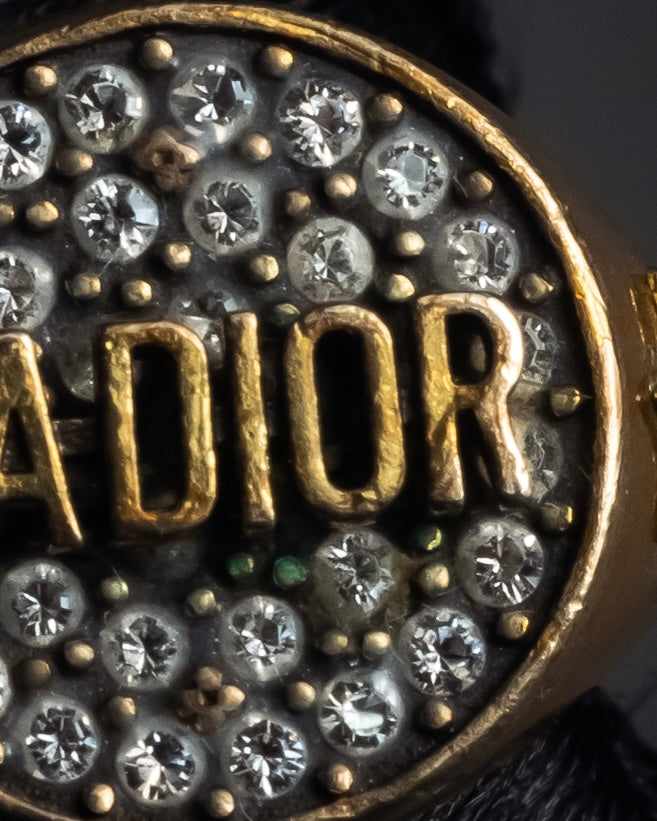 "DIOR" J’ADIOR engraved signet ring