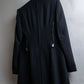 "HERMES" Darted shape no collar back zip jacket