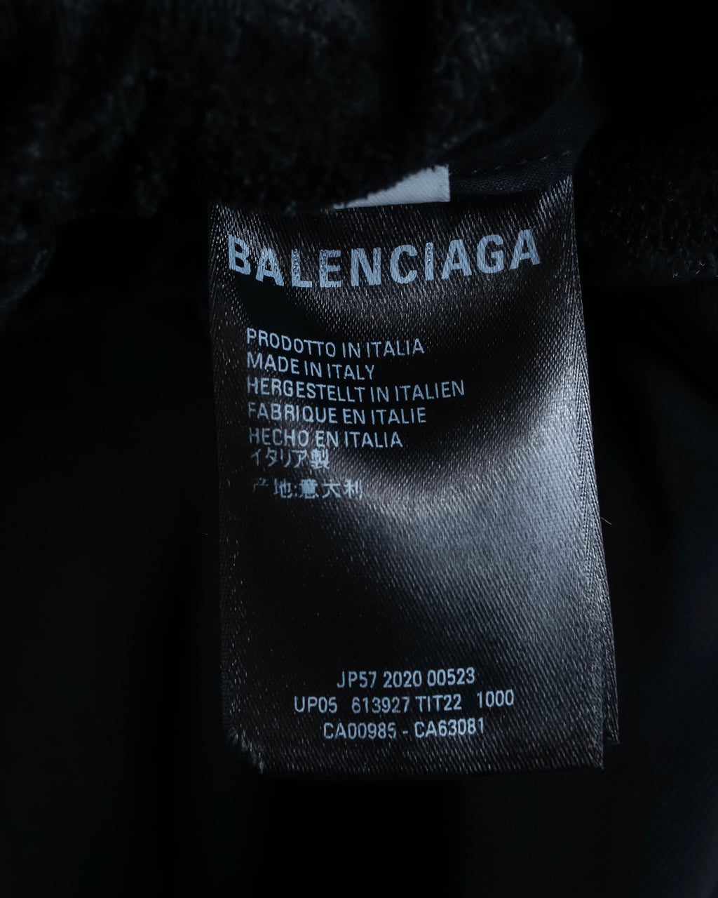 "BALENCIAGA" Beautiful draped full-length slacks
