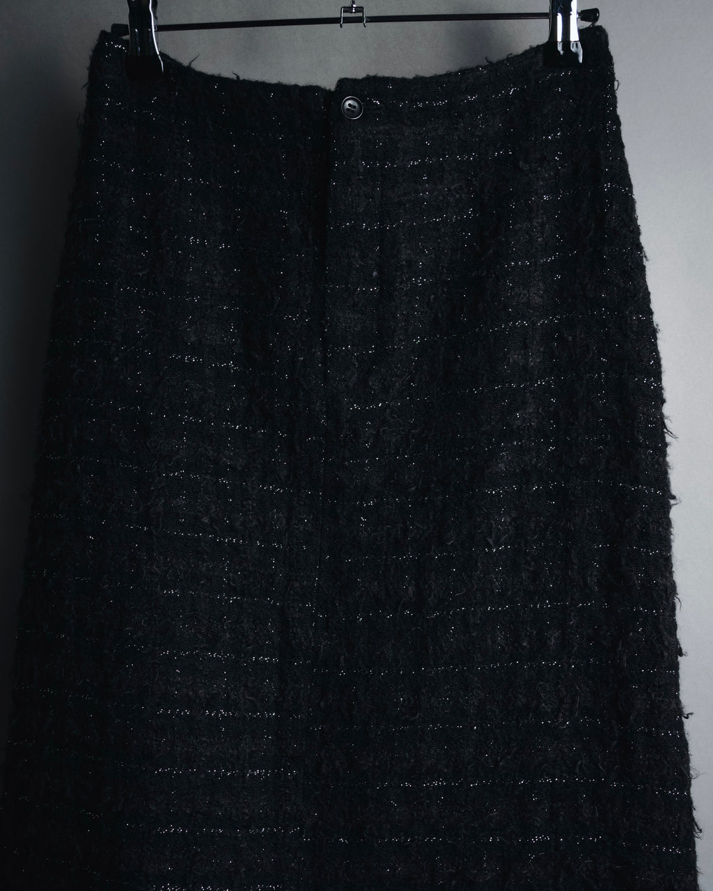 "tricot COMME des GARÇONS" 01AW textured tweed midi skirt