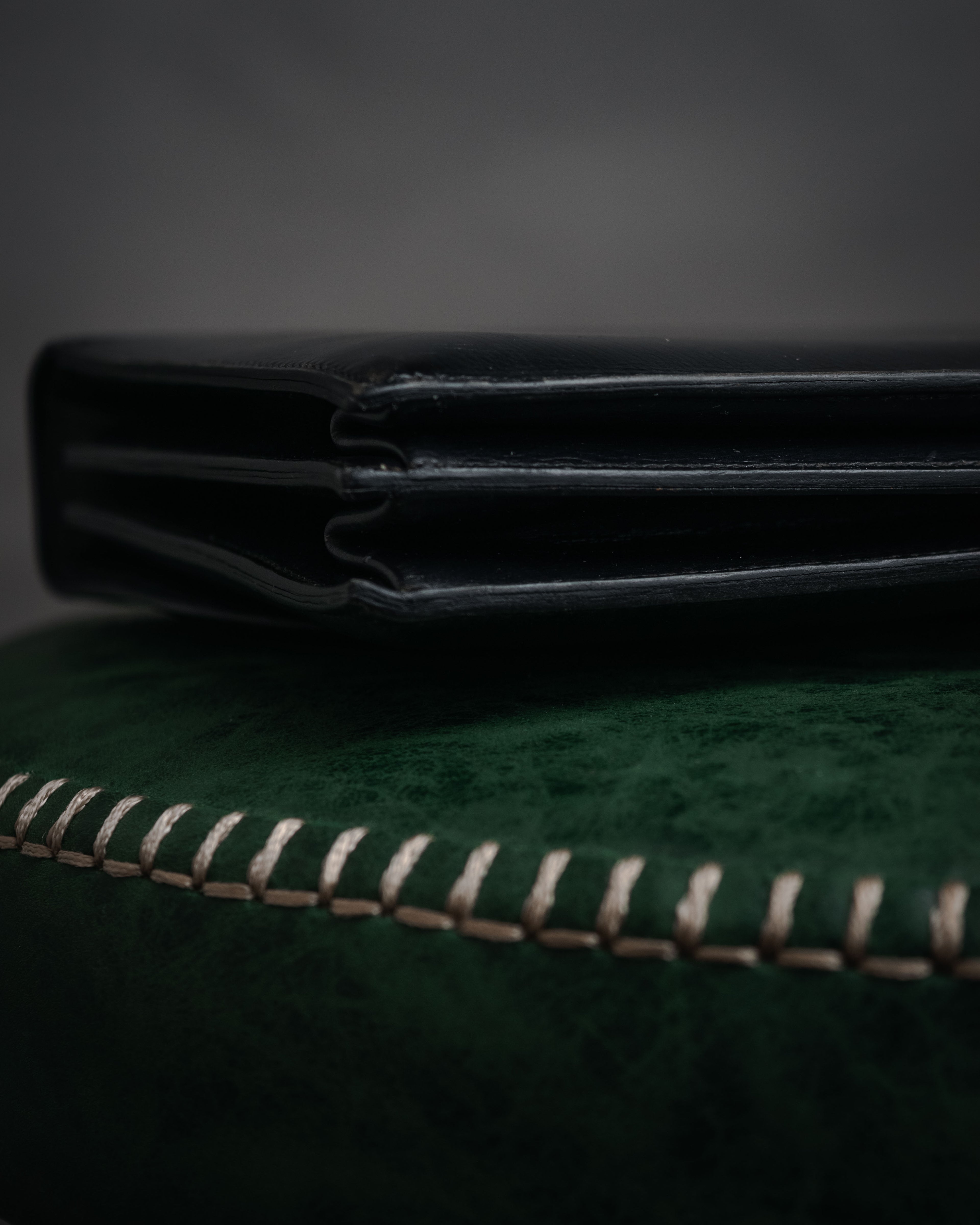 –SPECIAL– “HERMES” 50’s-60’s Escale box calf top handle bag