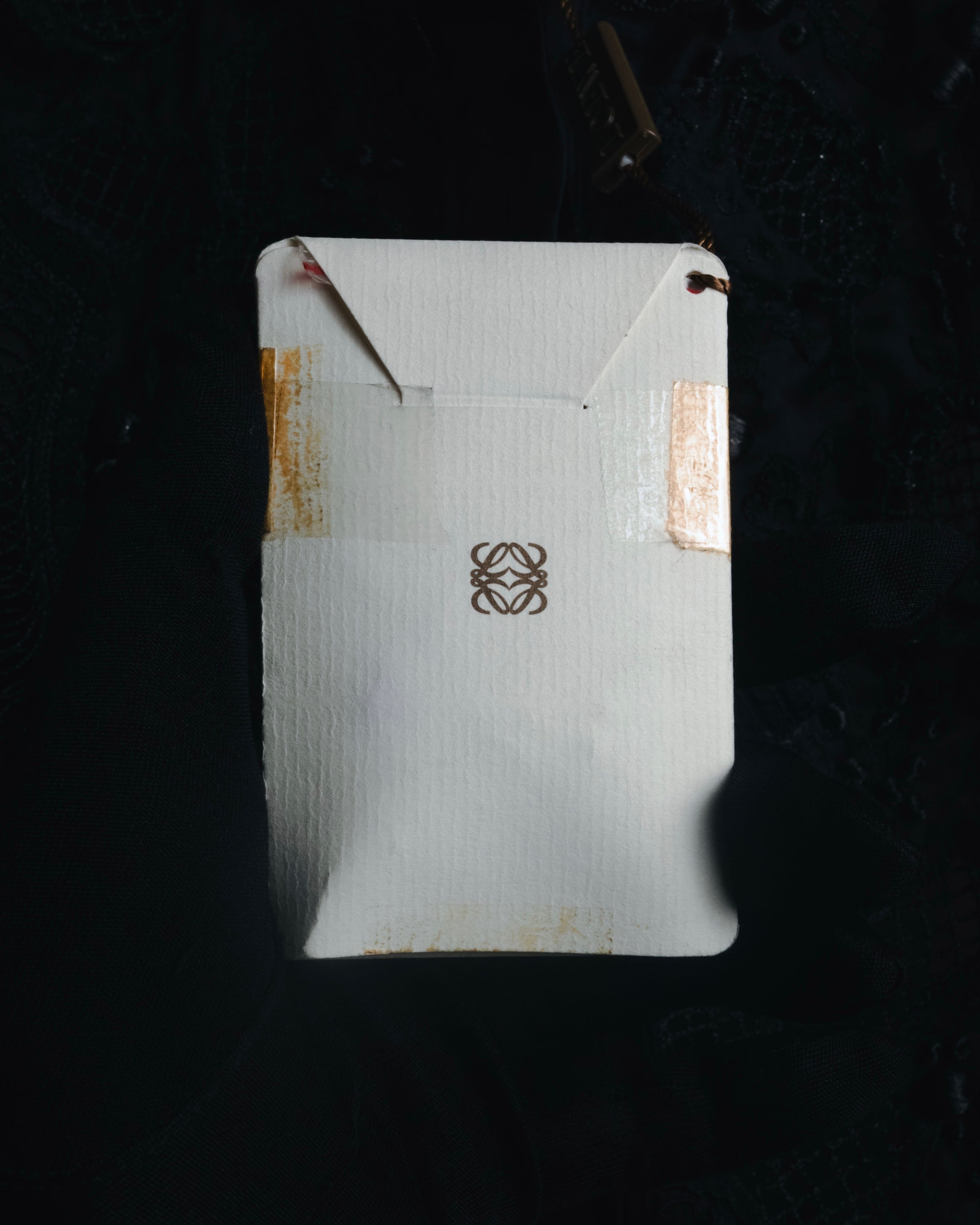 "LOEWE" 2014AW Sheer embroidered shirt