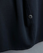 "HERMES" Button detailed flared midi skirt