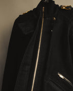 “GUCCI” Late 00’s military detail cotton long jacket
