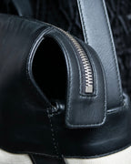 "BOTTEGA VENETA" 19AW Canvas & leather combination 2way bag