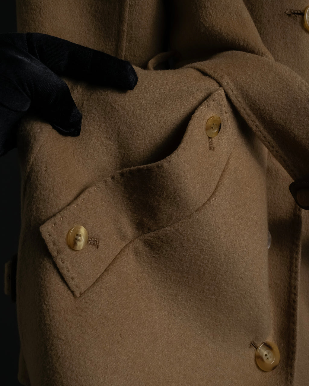 "Aquascutum" Traditional detail belted long trench coat